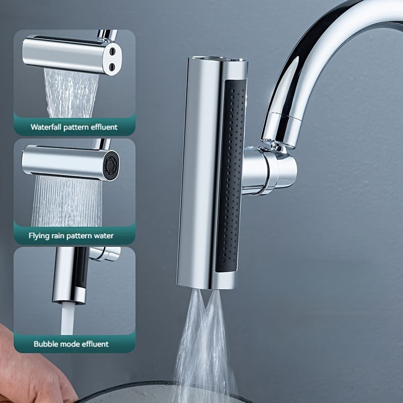 Home Essentials Bathroom Accessories - Adaptateur de robinet multifonctionnel, robinet de