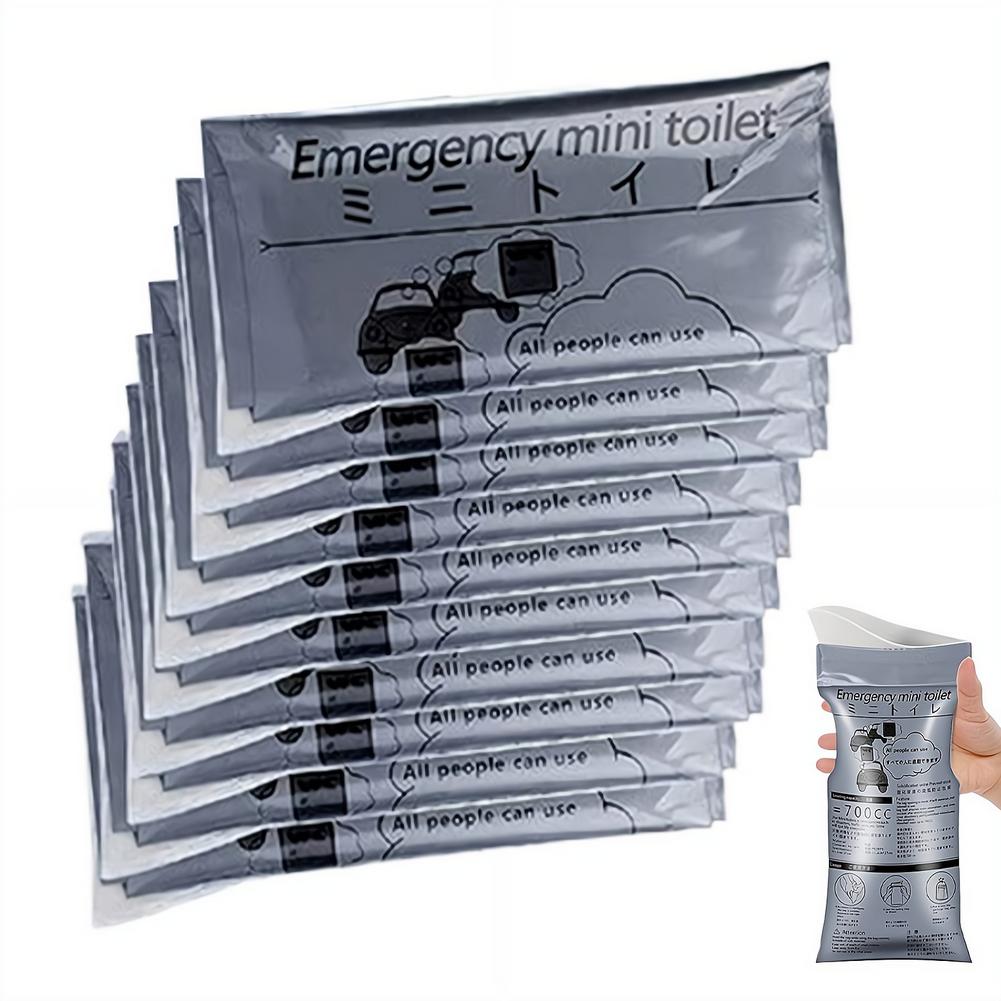 Home Bathroom Urinal - Lot de 10 sacs urinaires d'urgence
