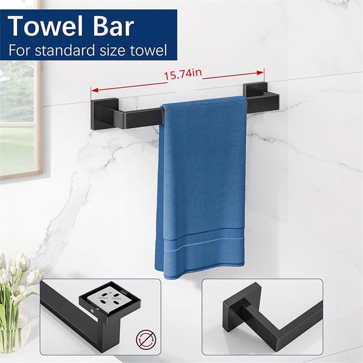 Home Hardware Bathroom Accessories - Home Tool Ensemble de 5 accessoires