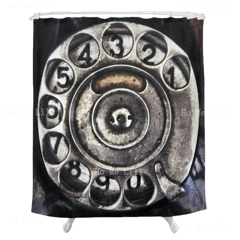 Home Bathroom Called - Rideau de douche vintage Call Me