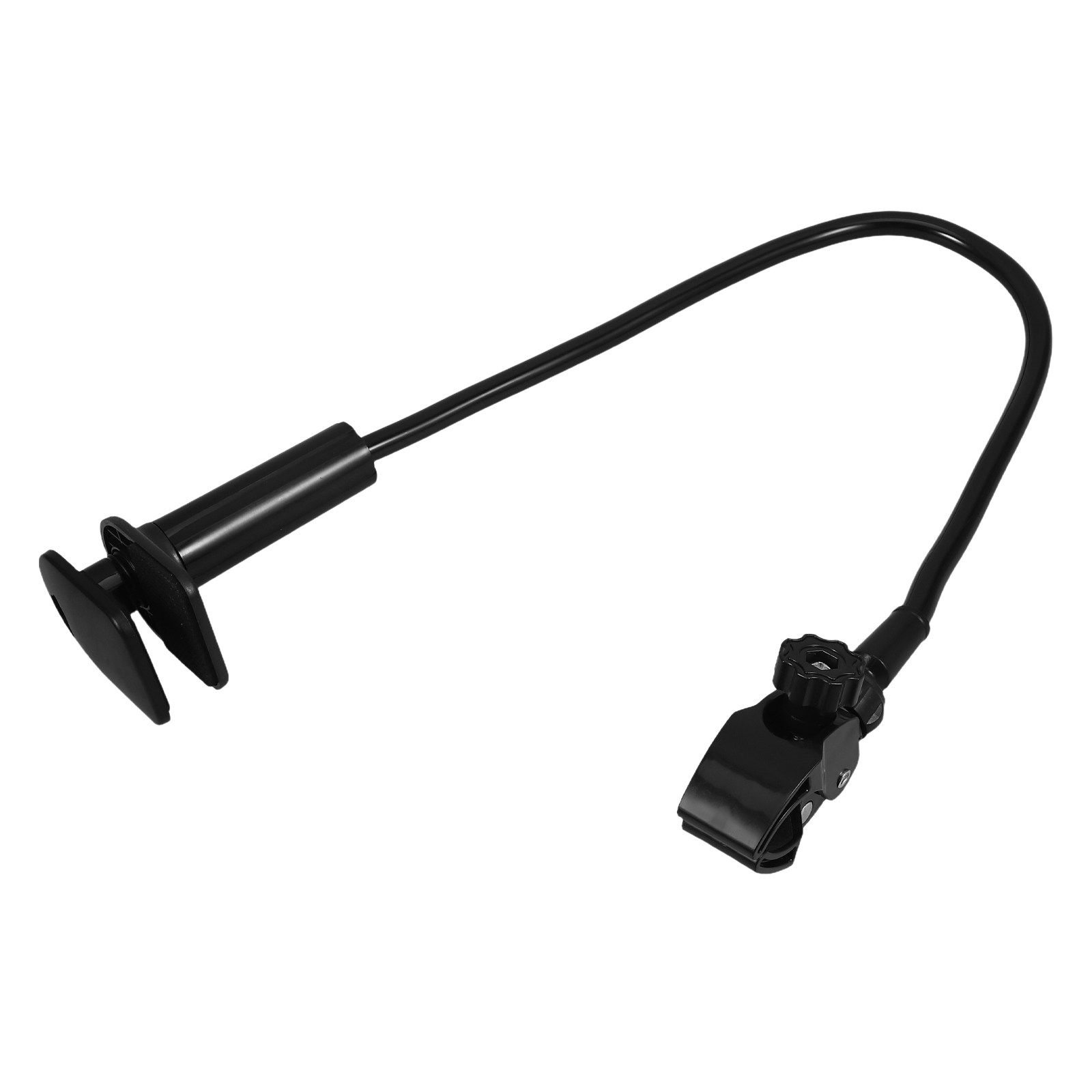 Home Bathroom Hand Dryer - Support universel pour sèche-cheveux noir, pince