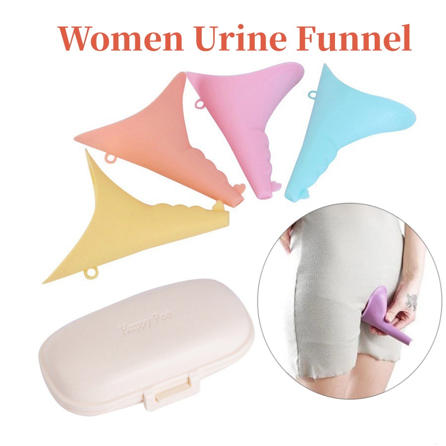 Home Bathroom Urinal - Urinoir en silicone portable pour femme,