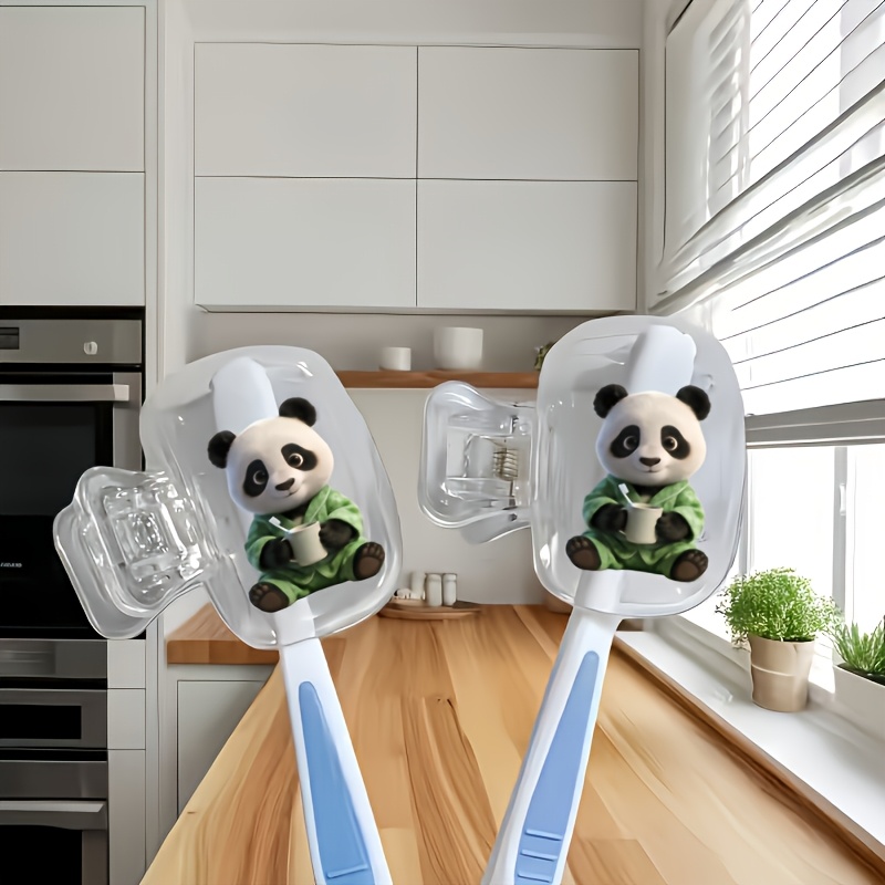 Home Essentials Bathroom Accessories - Panda mignon en pyjama vert, lot