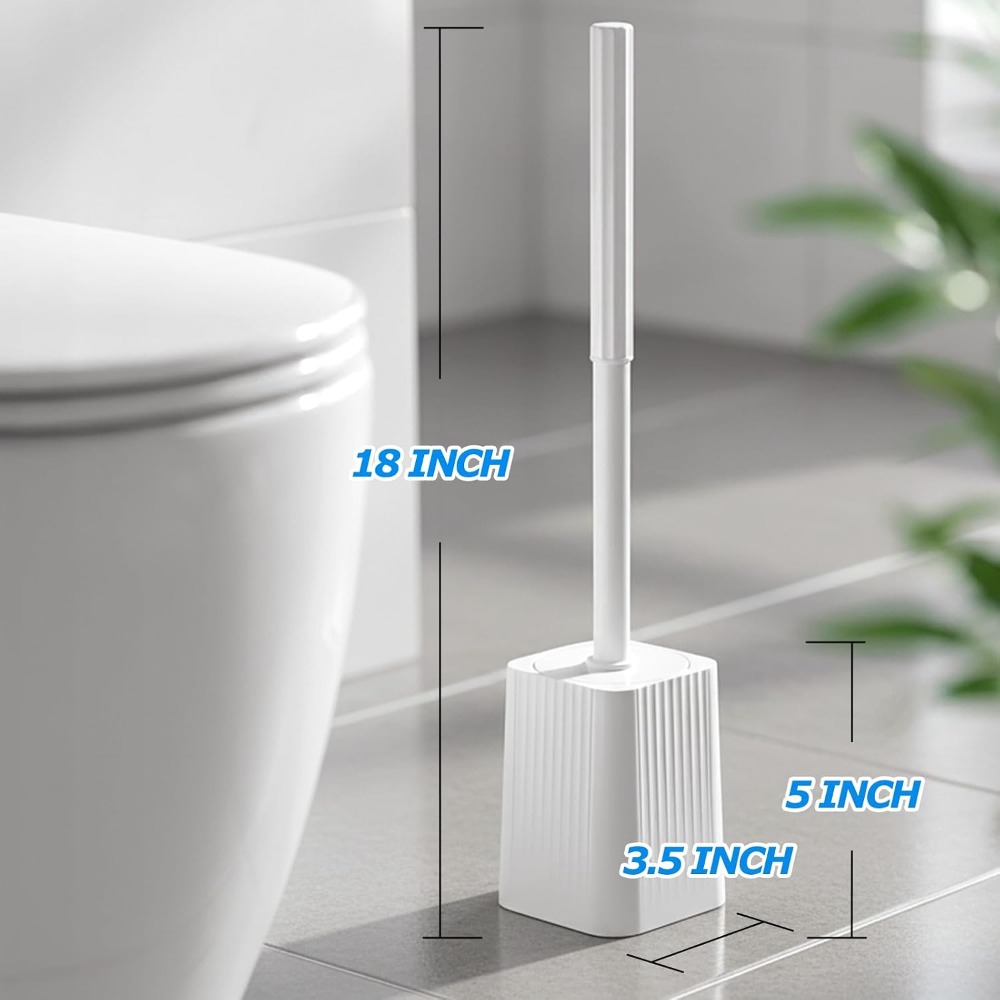 Home Essentials Bathroom Accessories - Ensemble brosse et support pour cuvette