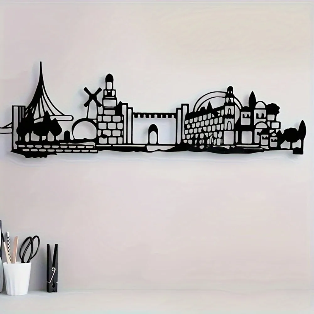 Home & Bathroom Building Products Pte Ltd Photos - CIFBUY Décoration murale en fer, silhouette