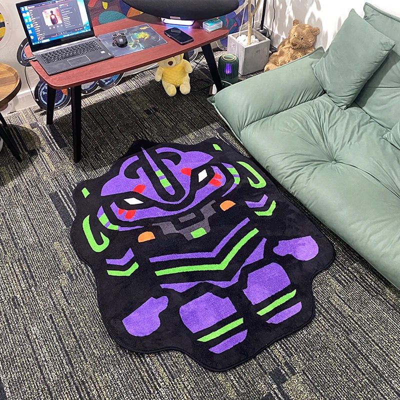 Home Bathroom Mats - Tapis en peluche design NEON GENESIS