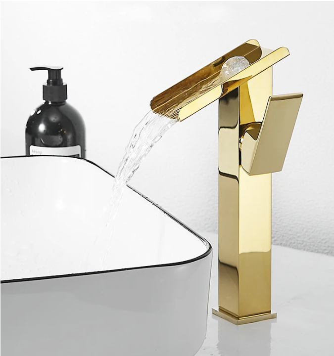 Becola Lavabo cascade en laito - Home Bathroom Wash Basin avis et prix