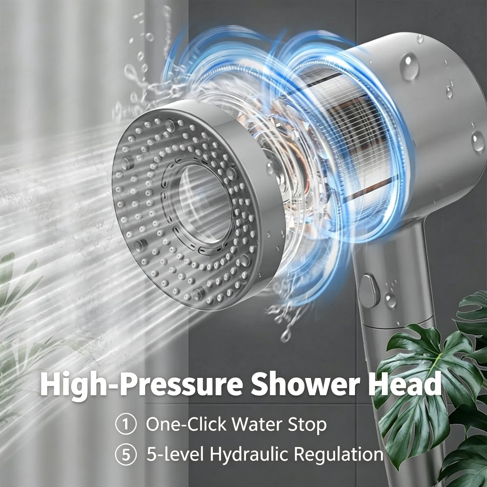 Pommeau de Douche Haute Pressi - Home One Bathroom Accessories avis et prix