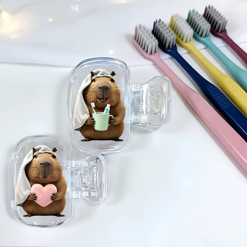 2 pièces Capybara tenant un cœ - Home Essentials Bathroom Accessories avis et prix