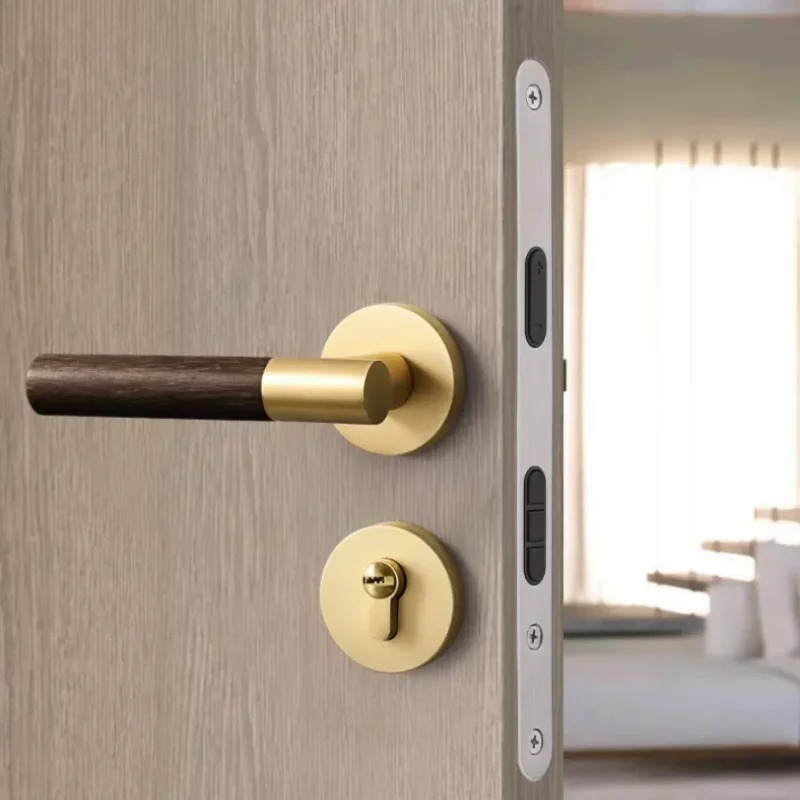 Poignée de porte en bois, serr - Home Hardware Bathroom Accessories avis et prix