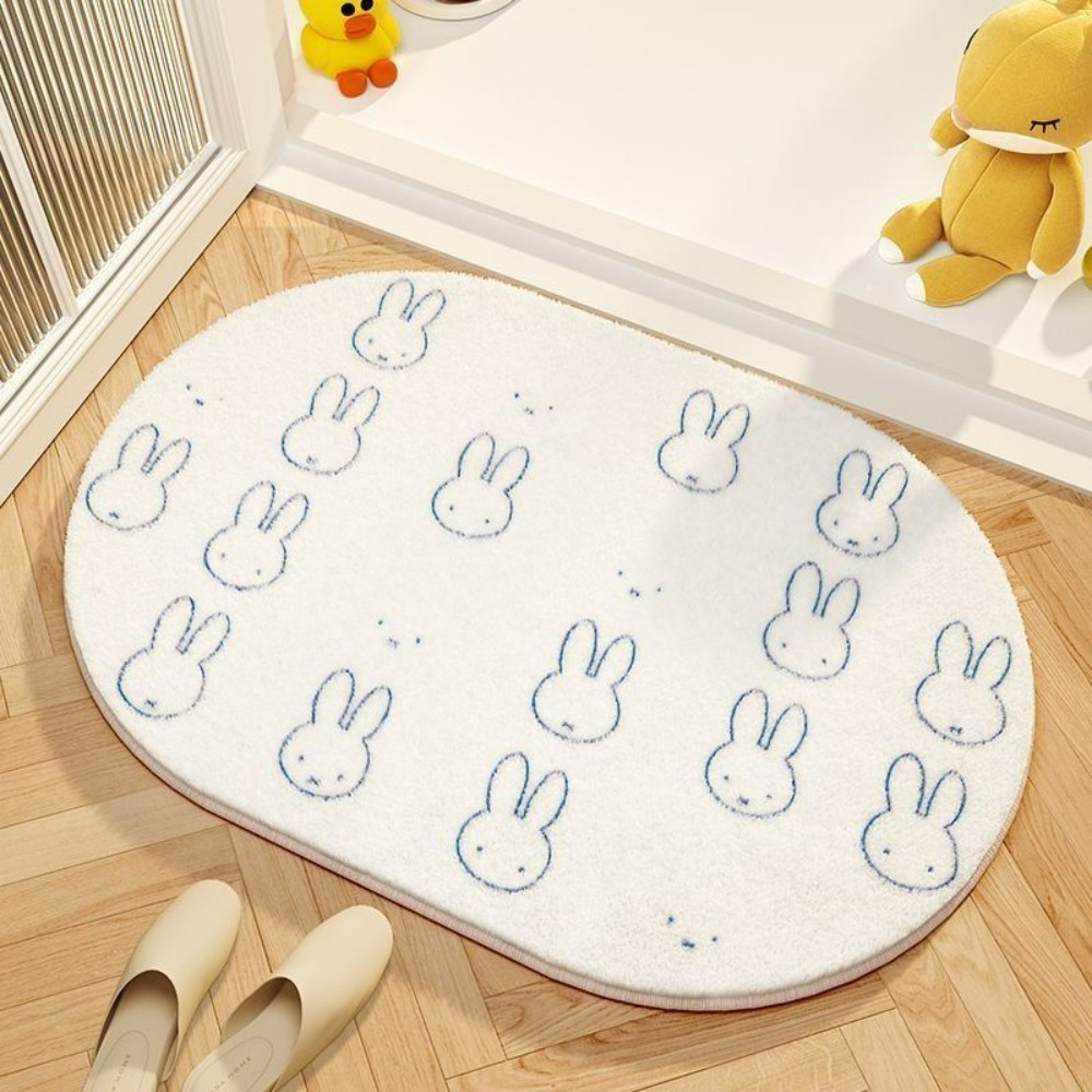 Tapis de sol Miffy en imitatio - Home Bathroom Mats avis et prix