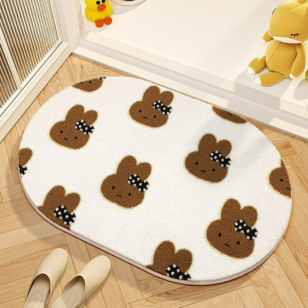 Tapis de sol Miffy en imitatio - Home Bathroom Mats avis et prix