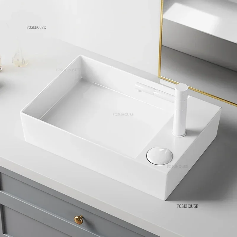 Lavabo de balcon pour machine  - Home Bathroom Wash Basin avis et prix