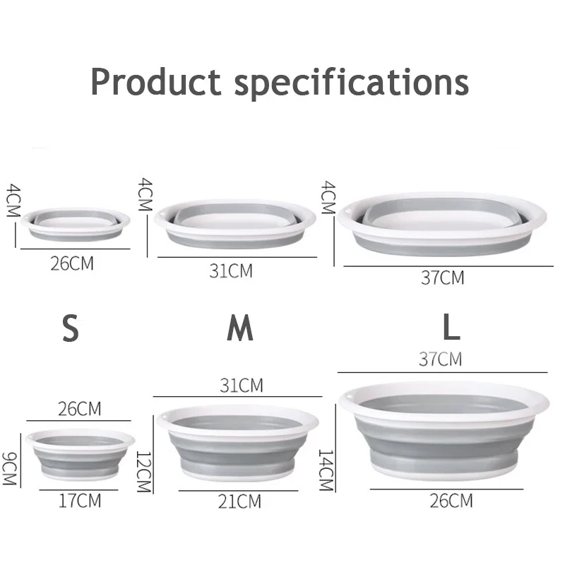Bac à linge pliable en plastiq - Home Bathroom Wash Basin avis et prix