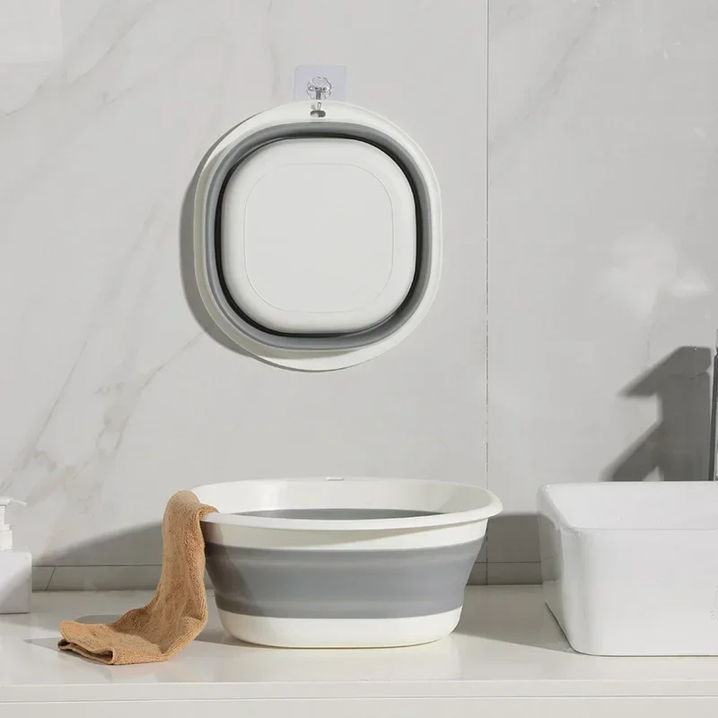 Bac à linge pliable en plastiq - Home Bathroom Wash Basin avis et prix