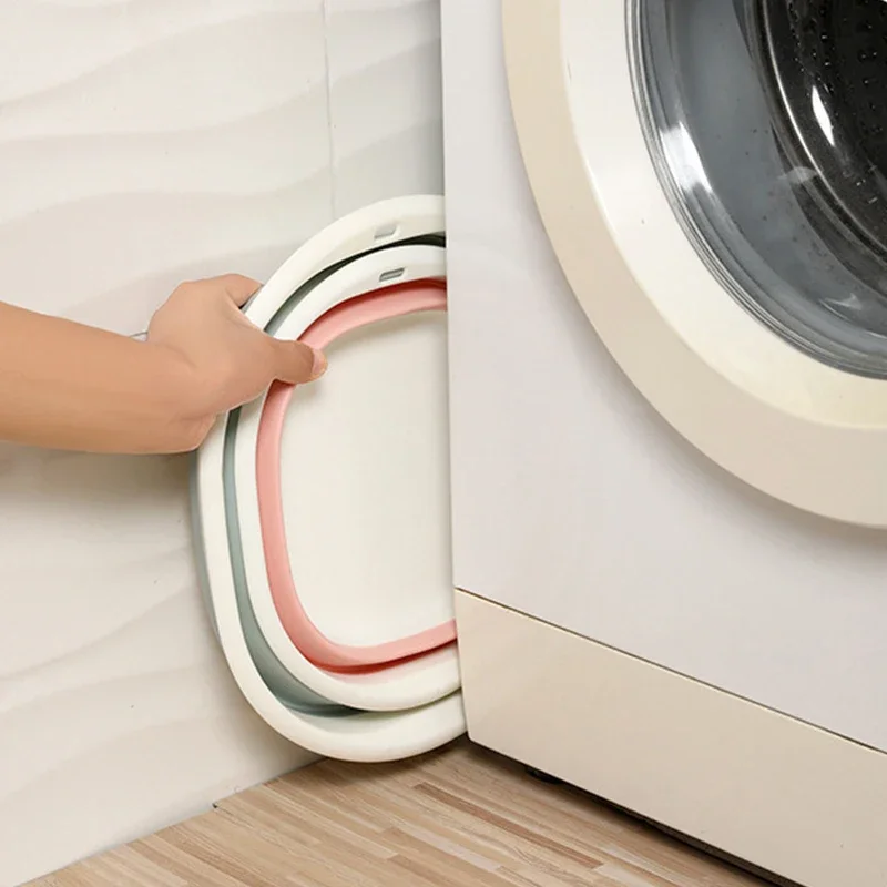 Bac à linge pliable en plastiq - Home Bathroom Wash Basin avis et prix