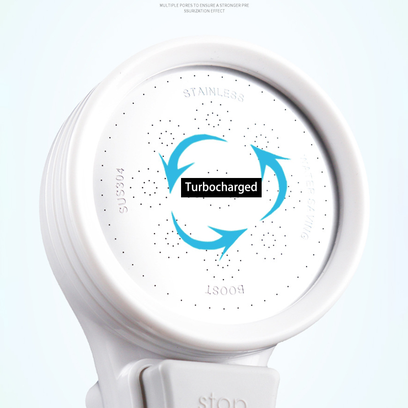 Pommeau de douche blanc à fonc - Home One Bathroom Accessories avis et prix