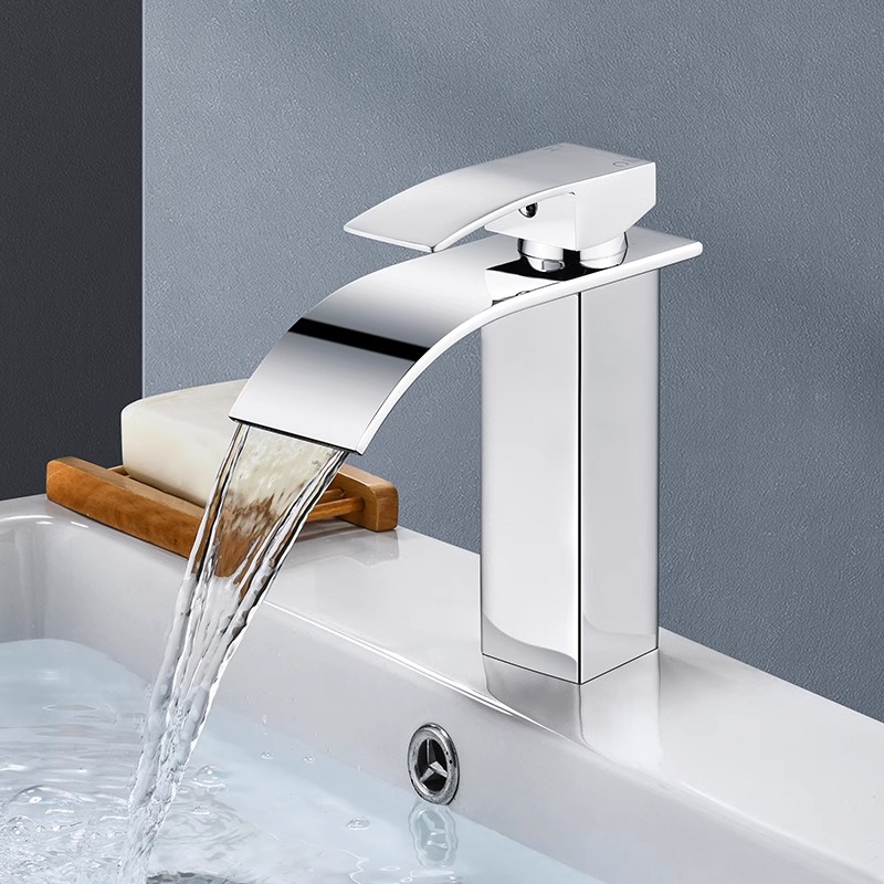 Lavabo cascade en acier inoxyd - Home Bathroom Wash Basin avis et prix