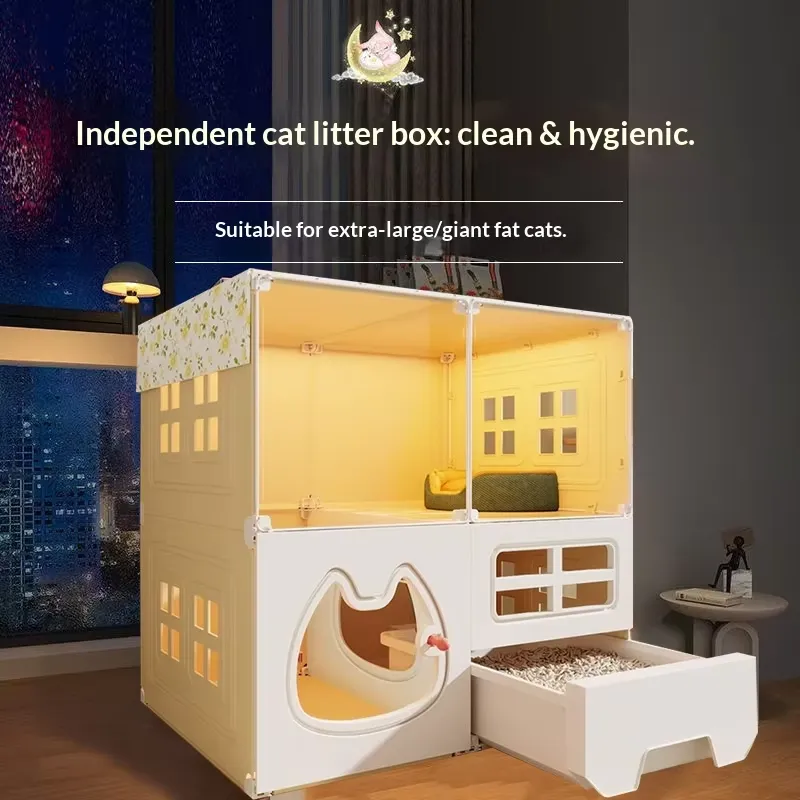 Villa pour chat en plastique t - Home One Bathroom Accessories avis et prix