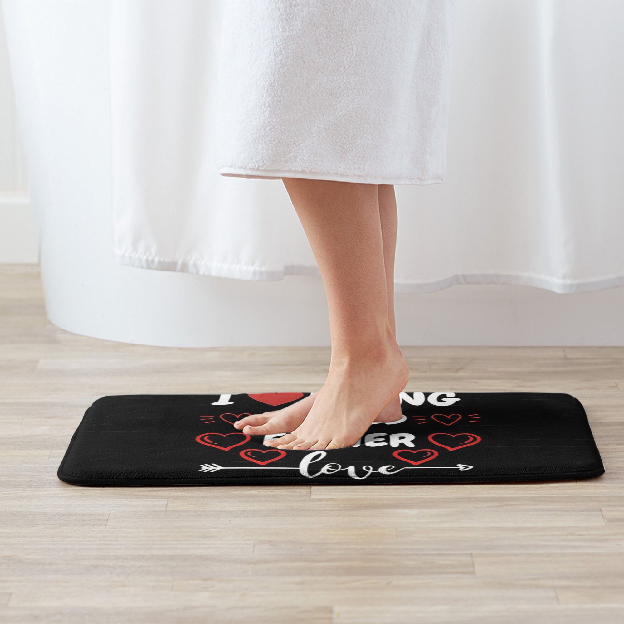 Tapis antidérapant « I Love Be - Home Bathroom Called avis et prix