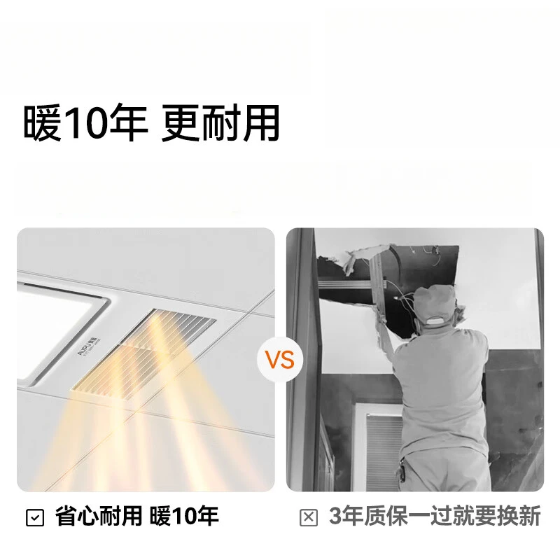 Chauffage au plafond, éclairag - Home Bathroom Hand Dryer avis et prix