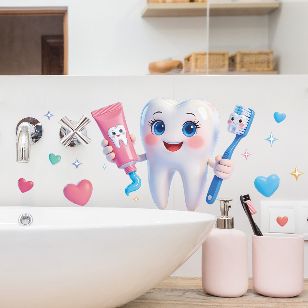 Autocollant mural en PVC avec  - Home Bathroom Wash Basin avis et prix