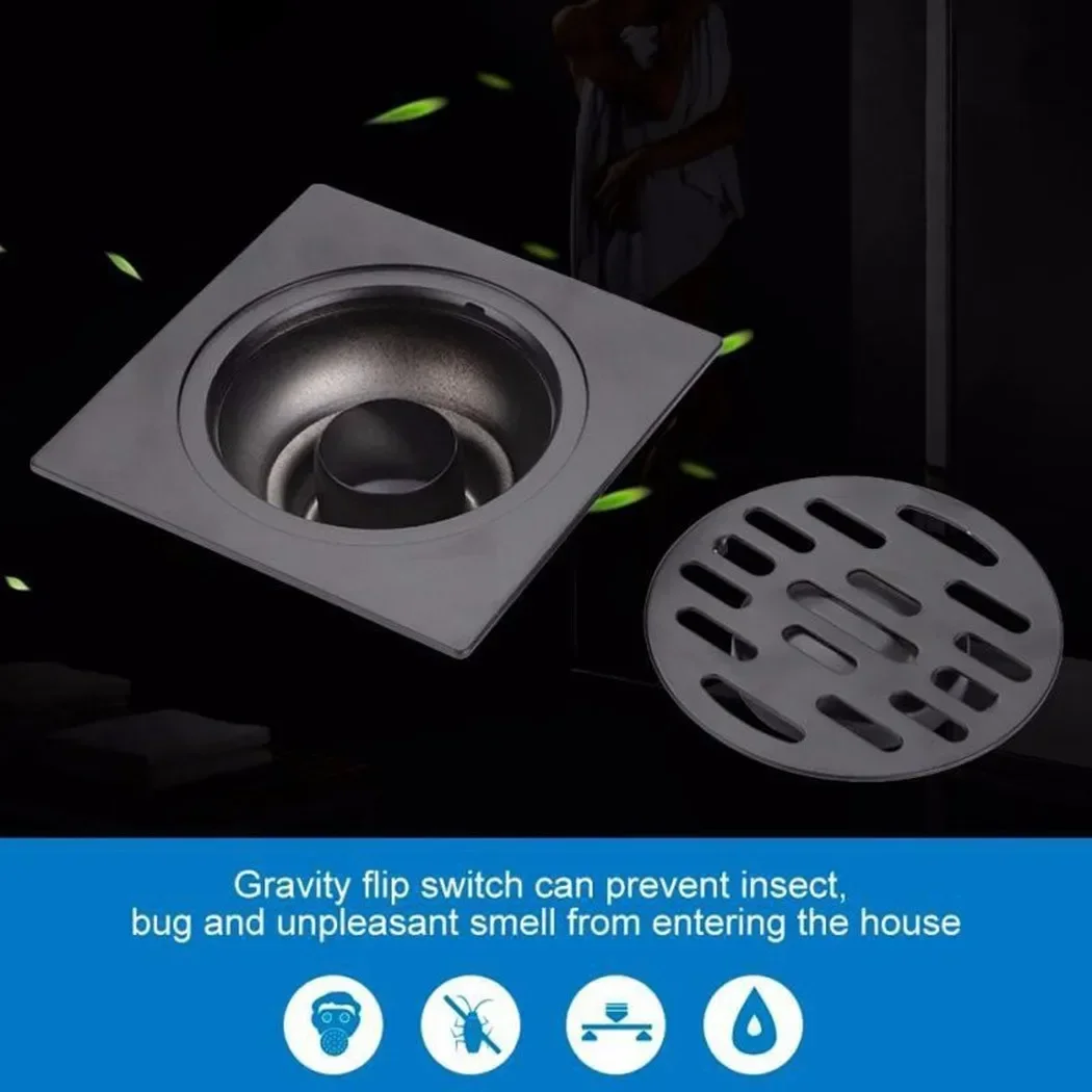 Drain de sol de douche carré e - Home Hardware Bathroom Accessories avis et prix