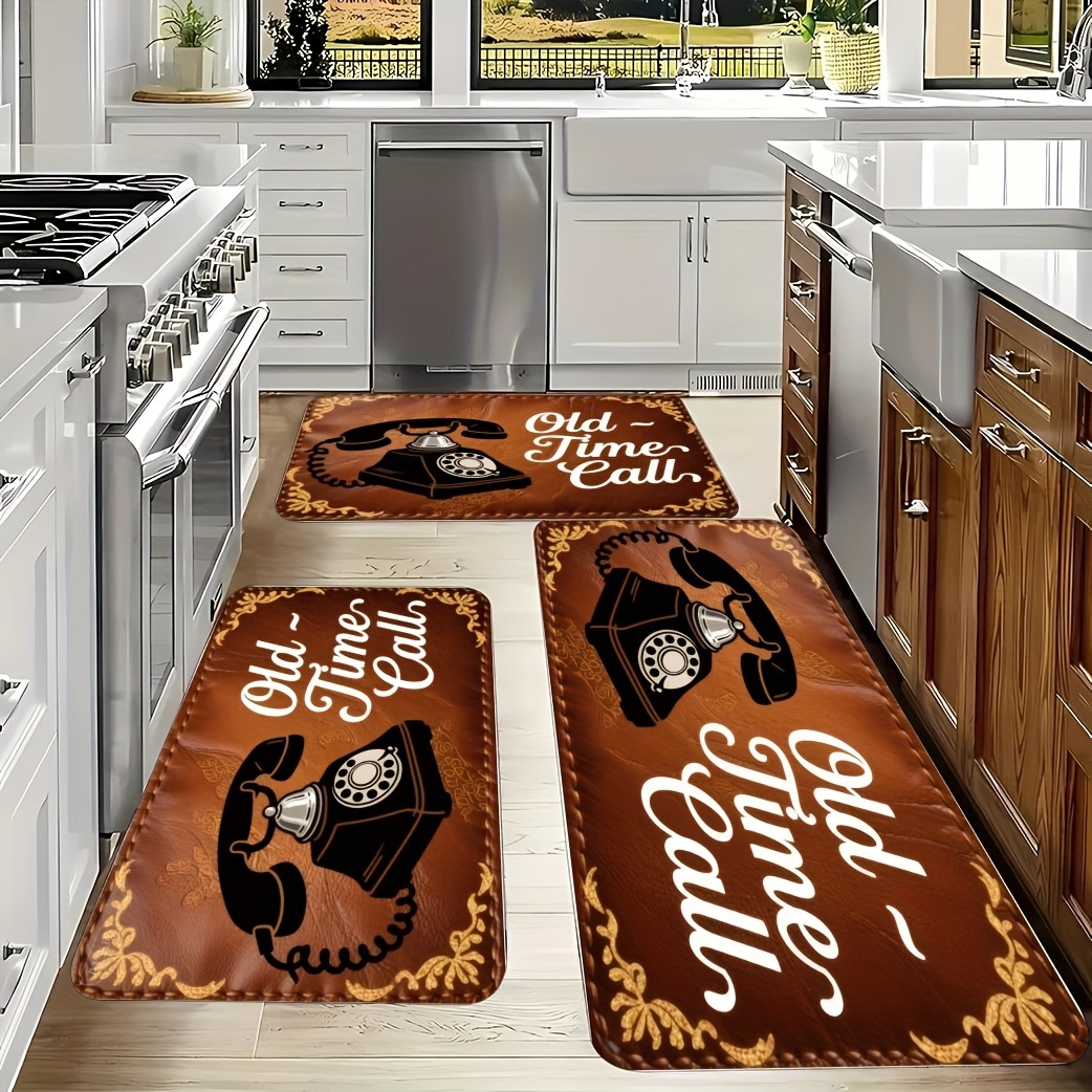 Tapis de cuisine à motif d'app - Home Bathroom Called avis et prix