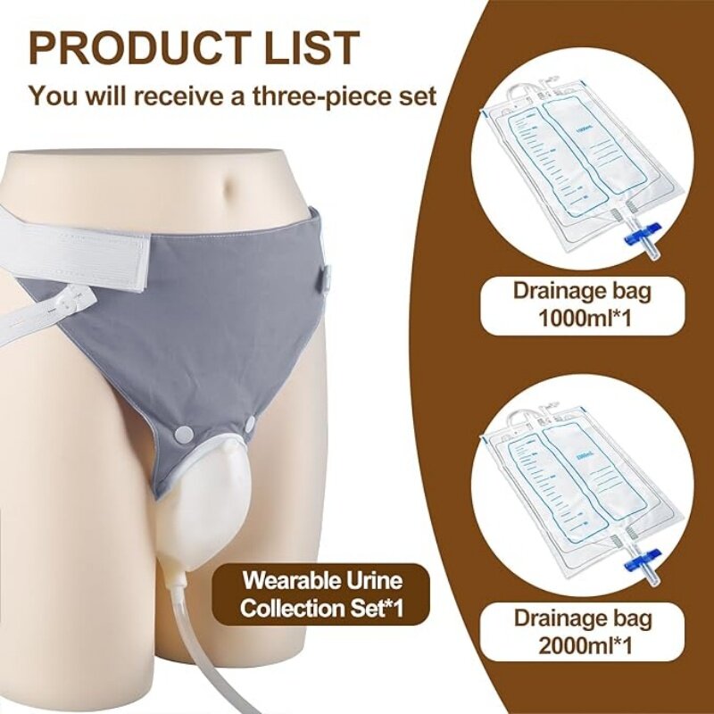 Collecteur d'urine en silicone - Home Bathroom Urinal avis et prix