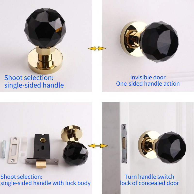 Serrure sphérique en verre cri - Home Hardware Bathroom Accessories avis et prix