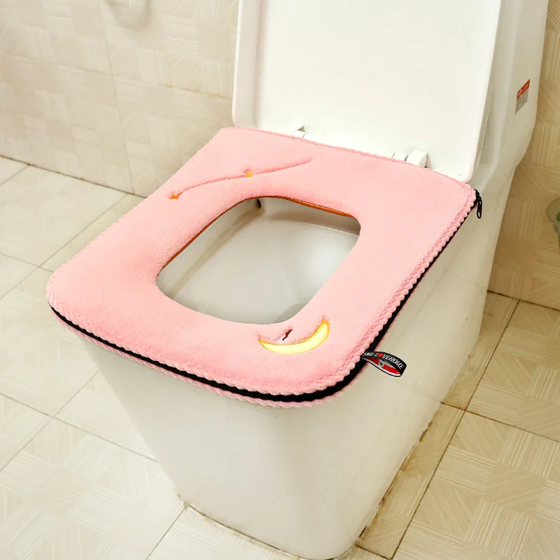 Coussin de toilette carré avec - Home Bathroom Mats avis et prix