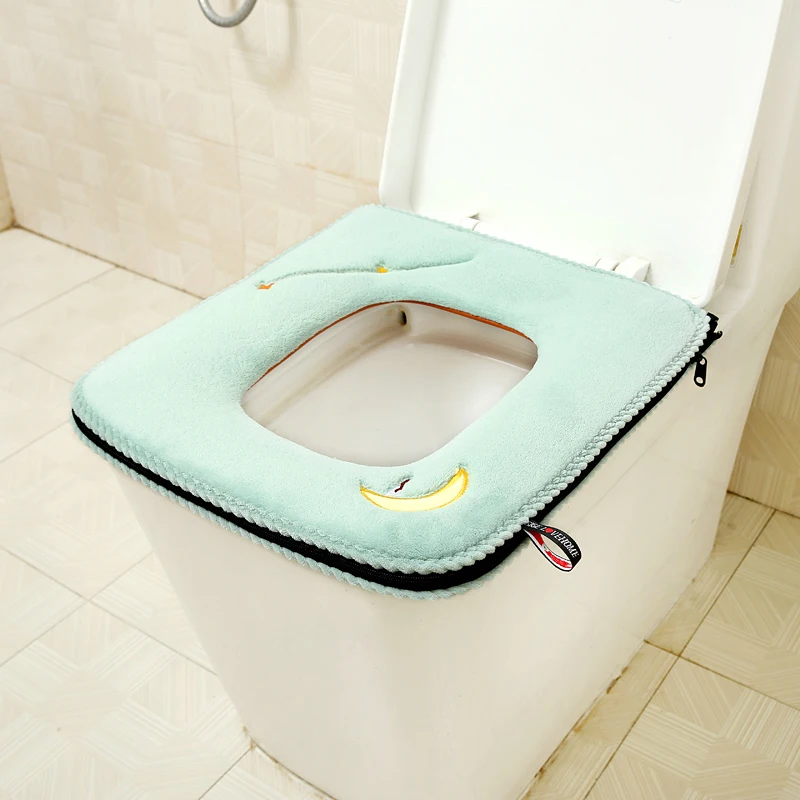 Coussin de toilette carré avec - Home Bathroom Mats avis et prix