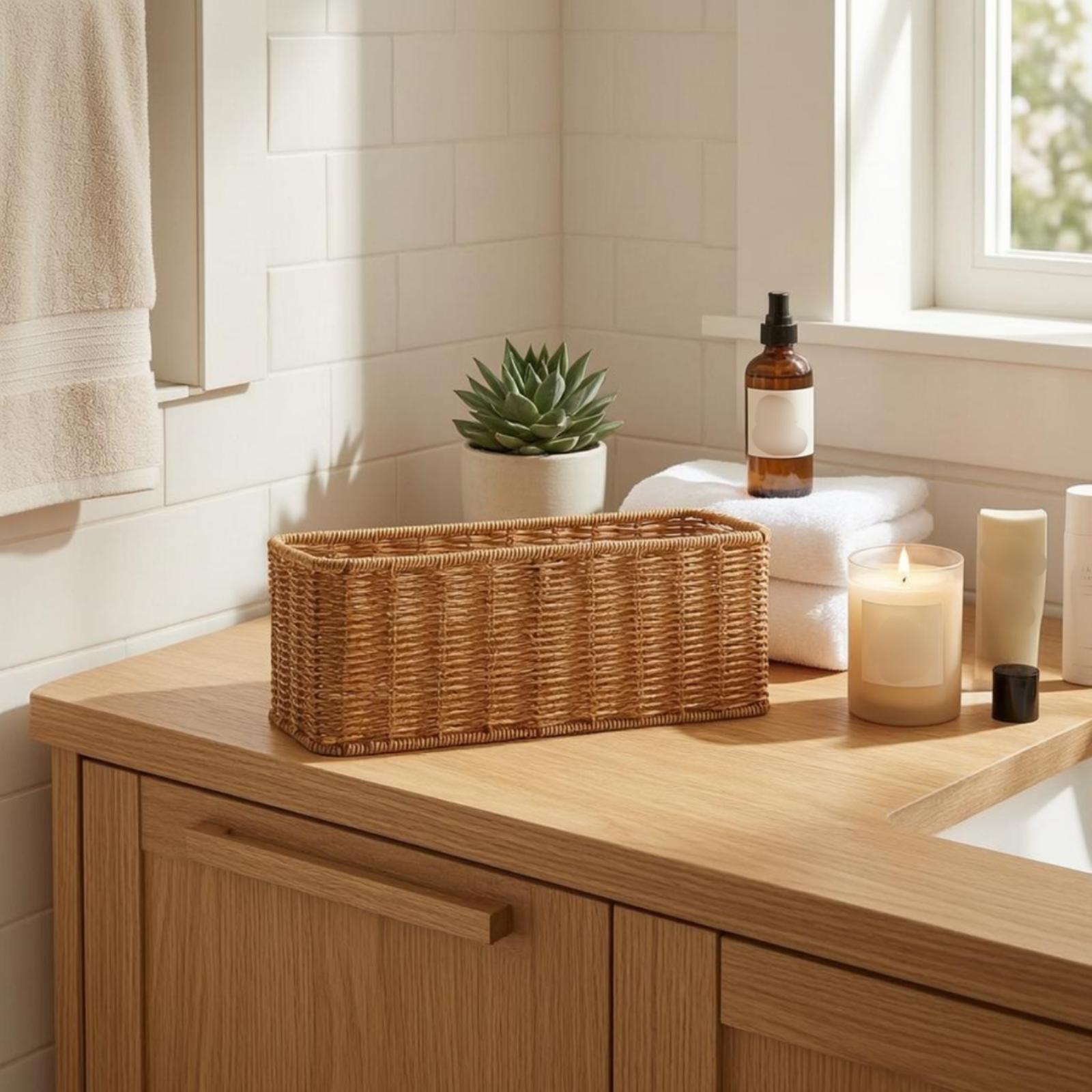 Panier de rangement de salle d - Home Essentials Bathroom Accessories avis et prix