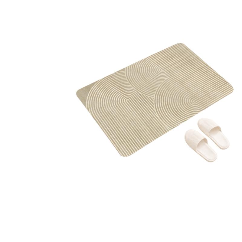 Tapis de bain en diatomite à s - Home Bathroom Mats avis et prix